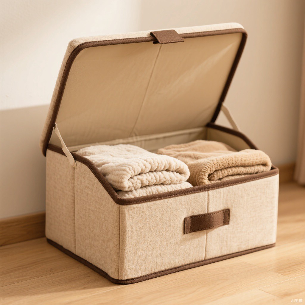 Foldable 4-Step Pet Stairs with Storage Bin view 2